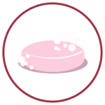 Emblem for Skin Support Module - Refraining from Regular Soap Usage for Skin Health