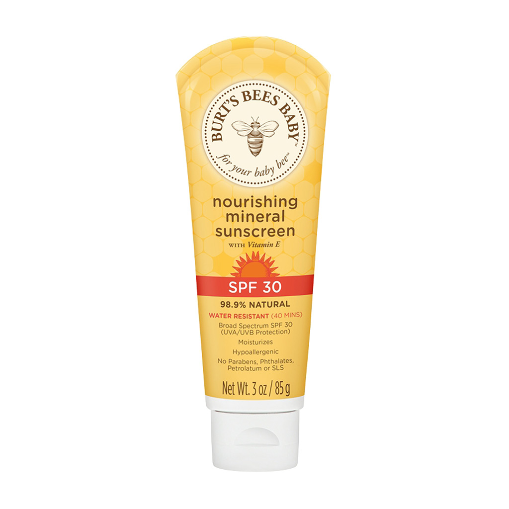 Tube de 85 g de crème solaire nourrissante Burts Bees - un choix orienté naturel et très disponible